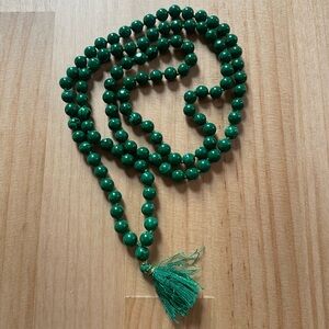 Malachite Mala Beads